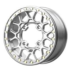 KMC UTV KS435 Grenade Beadlock 15x6 4x156 38 ET 119.1 CB Raw Machined Forged