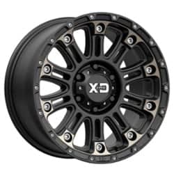 XD Series XD829 Hoss II 20x9 5x127 -12 ET 72.56 CB Satin Black Machined With Dark Tint