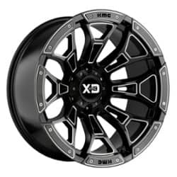 XD Series XD841 Boneyard 18x9 5x114.3 0 ET 78 CB Gloss Black Milled