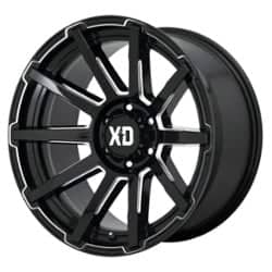 XD Series XD847 Outbreak 22x10 5x127 -18 ET 71.5 CB Gloss Black Milled