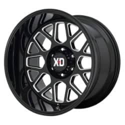 XD Series XD849 Grenade 2 22x10 5x127 -18 ET 71.5 CB Gloss Black / Milled
