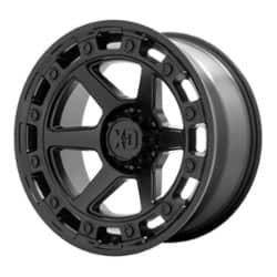 XD Series XD862 Raid 17x9 5x127 0 ET 71.5 CB Satin Black