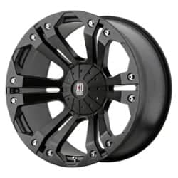 XD Series XD778 Monster 18x9 5x139.7/5x150 35 ET 110.5 CB Matte Black