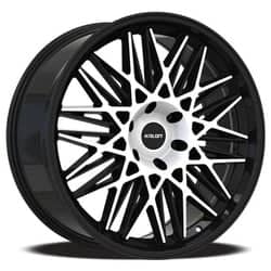 Kalon Wheels 101 Kolossus Gloss Black Machined Face