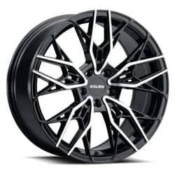 Kalon Wheels 107 Scout Gloss Black Machined Face