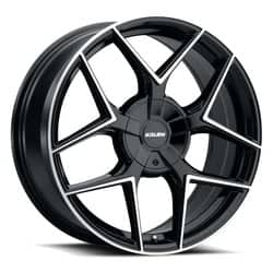 Kalon Wheels 201 Falcon Gloss Black Machined Face
