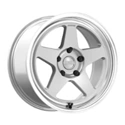 Kansei KNP 19x10.5 5x114.3 35 ET 73.1 CB Hyper Silver w/Bright Machined Lip