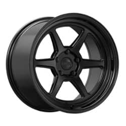 Kansei Roku 18x9 5x114.3 12 ET 73.1 CB Gloss Black