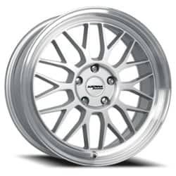 Katana Racing KR06 18x8 5x110 40 ET 65.2 CB Gloss Silver/Machined Lip