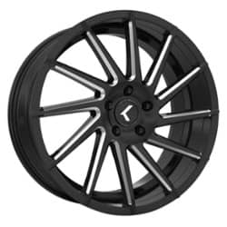 Kraze KR181 Spinner 22x8.5 5x112 40 ET 66.6 CB Black Milled