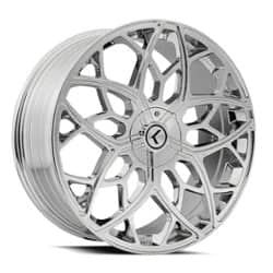 Kraze KR184 Ricochet 22x8.5 5x115/5x120 38 ET 74.1 CB Chrome