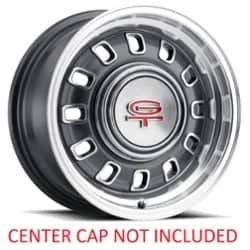 Legendary Wheels LW20 15x7 5x114.3 7 ET 72.3 CB Charcoal / Machined
