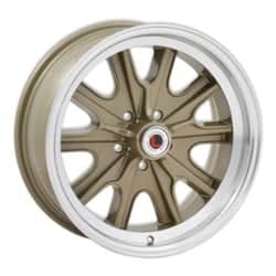 Legendary Wheels LW90 17x7 5x114.3 7 ET 79.3 CB Gold