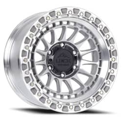 Lock Off-Road Mojave 17x9 8x180 -12 ET 124.3 CB Machined with Clear Coat