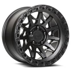 Lock Off-Road Lunatic 18x9 6x139.7 -12 ET 106.2 CB Matte Black