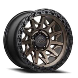 Lock Off-Road Lunatic 17x9 8x180 12 ET 124.3 CB Matte Bronze