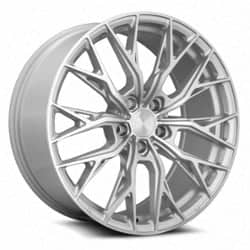 MRR GF5 18x9.5 5x114.3 40 ET 73.1 CB Silver Machined Face