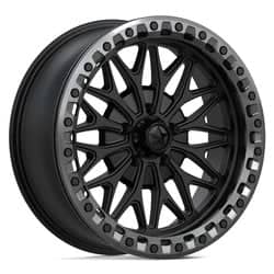 MSA Offroad MA53 Bolo UTV Beadlock 15x7 4x137 38 ET 110.1 CB Black/Gunmetal Ring