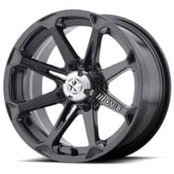 MSA Offroad M12 Diesel 14x7 4x137 10 ET 112 CB Gloss Black
