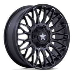 MSA Offroad M50 Clubber 24x7 4x137/4x156 0 ET 110.1 CB Black DDT