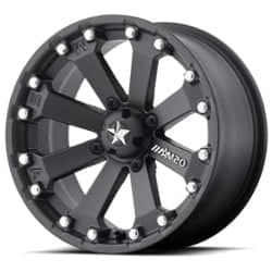 MSA Offroad M20 Kore 16x7 4x137 0 ET 112 CB Satin Black