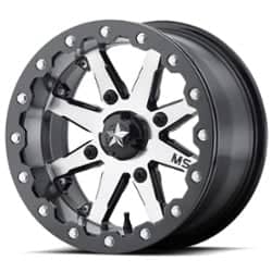 MSA Offroad M21 Lok 15x7 4x137 0 ET 112 CB Charcoal Tint