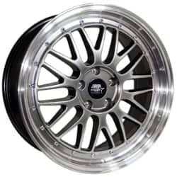 MST LeMan 19x8.5 5x114.3 35 ET 73.1 CB Hyper Black w/Machined Lip