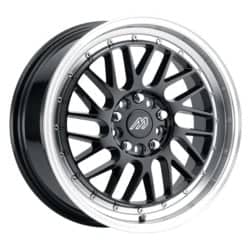 Mach MP.42 Gloss Black / Machined Lip / Chrome Rivets