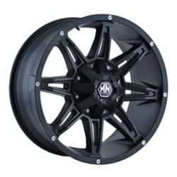 Mayhem 8090 Rampage 18x9 5x114.3/5x127 -12 ET 87 CB Matte Black