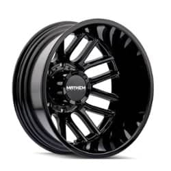 Mayhem 8107 Cogent Dually Rear 17x6.5 8x165.1 -142 ET 125.1 CB Black