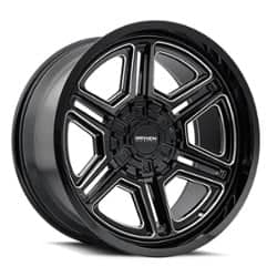 Mayhem 8117 Hermosa 20x9 5x114.3/5x127 18 ET 87 CB Black Milled