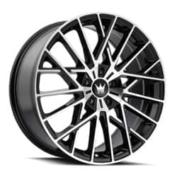 Mazzi Jinx 378 20x8.5 5x120 38 ET 72.56 CB Black Machined