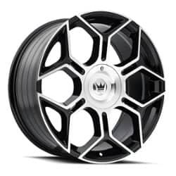 Mazzi Libra 379 20x8.5 5x112/5x120 35 ET 74.1 CB Black Machined