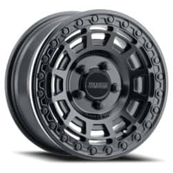 Method 415 UTV Beadlock 15x10 4x156 25 ET 132 CB Matte Black/Gloss Black Ring