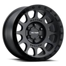 Method 305 NV 17x8.5 5x150 0 ET 116.5 CB Matte Black w/Gloss Black Lip