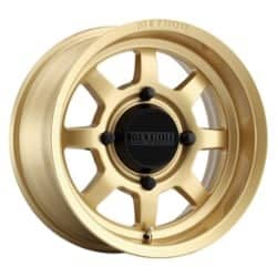 Method 410 UTV Bead Grip 14x7 4x156 13 ET 132 CB Gold