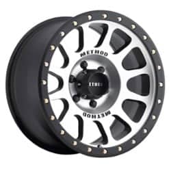 Method 305 NV 16x8 5x114.3 0 ET 83 CB Matte Black Machined Face