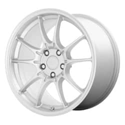 Motegi MR152 SS5 17x8 5x112 45 ET 66.6 CB Hyper Silver