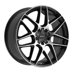 Motiv 435MB Foil 17x7.5 5x114.3/5x120 40 ET 74.1 CB Machined Black