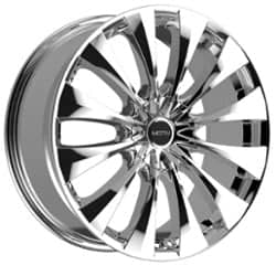 Motiv 436C 20x8.5 5x114.3/5x120 40 ET 74.1 CB Chrome