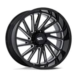 Moto Metal MO811 Combat 22x10 6x135 -18 ET 87.1 CB Gloss Black Milled