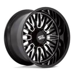 Moto Metal MO809 Stinger 22x10 Blank 5 Lug/Blank 6 Lug/Blank 8 Lug -18 ET 78.1 CB Gloss Black Machined