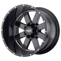 Moto Metal MO962 20x12 8x170 -44 ET 125.5 CB Gloss Black w/Milled Accents