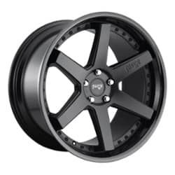 Niche Altair M192 18x9.5 5x114.3 35 ET 72.56 CB Satin Black / Gloss Black