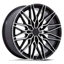 Niche Calabria 6 NC278 24x10 6x139.7 20 ET 106.1 CB Black Machined