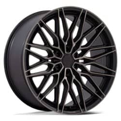 Niche Calabria 6 NC278 24x10 6x139.7 20 ET 106.1 CB Black Machined Tint