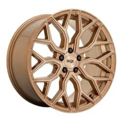 Niche Mazzanti M263 22x10 5x130 30 ET 84.2 CB Platinum Bronze w/ Brushed Bronze Tint