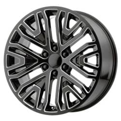 OE Performance 198 22x9 6x139.7 28 ET 78.1 CB Black Machined