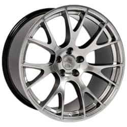OE Replica Wheels DG15 20x9 5x115 18 ET 71.5 CB Hyper Black