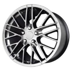 Performance Replicas PR121 18x9.5 5x120.65 56 ET 70.7 CB Hyper Silver Dark